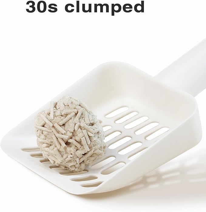 Cat Litter 12LB/2 Packs Dust-Free Clumping Tofu Cat Litter Quickly Absorb Odors Toilet Can Flush Into The Toilet Pure Natural tofu cat Litter (Original Flavor)-PawvioPets