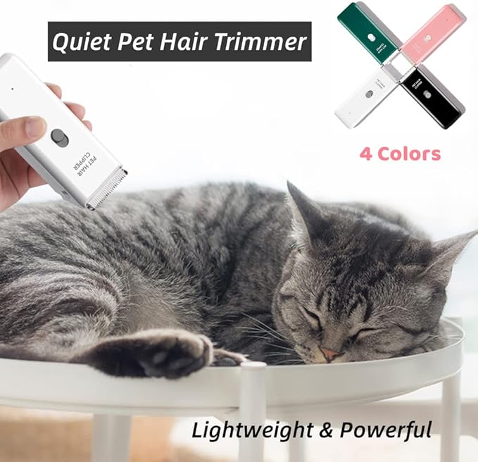 Blade Replacement & Charged Cable for Pet Hair Trimmers,1 Replacement Blade & 1 Replacement Cable for Dog Shavers-PawvioPets