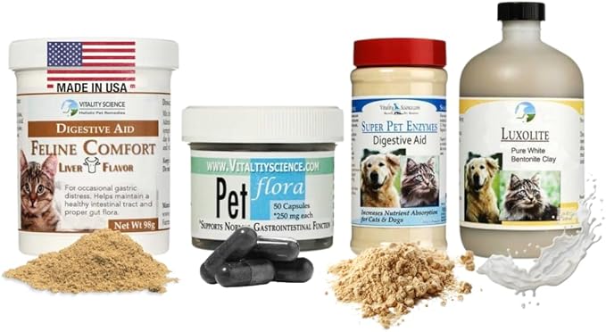 Gastro Prime Combo for Cats | Supports Normal GI Function and Improves Nutrient Assimilation-PawvioPets