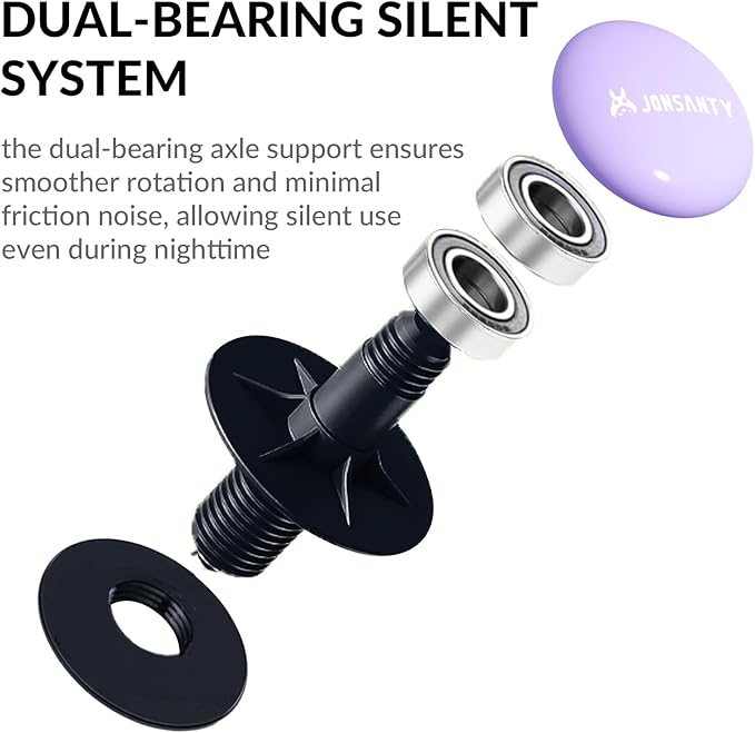 8.4" Silent Hamster Wheel, Non-Slip Track, Exercise, Release Stress, Relieve Anxiety, Adjustable Height Stand, for Syrian Dwarf Hamster, Gerbil, Mice, Other Small Medium Sized Pets, Blue-PawvioPets