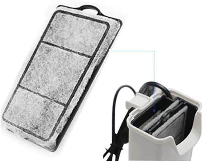 4pcs Aquarium Waterfall Reptiles Turtle Filter Cartridges Replacement Waterfall Filter only Ultra-Activated Carbon with Whisper Technology (4pcs Filter Cartridges)-PawvioPets