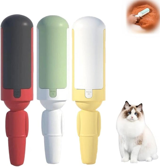 2023 New Pet Hair Remover Roller, Pet Hair Remover, Reusable Pet Hair Remover, Washable Dog/Cat Hair Remover, Fur Remover, Pet Hair Remover for Couch, Best Pet Hair Remover for Furniture (C1-3PCS)-PawvioPets