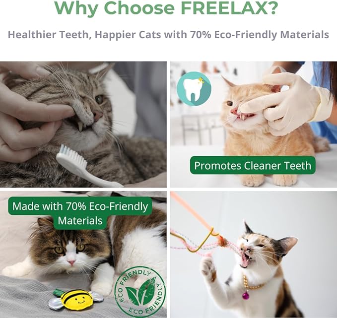 Eco-Friendly Cat Gift Box – 7-Piece Set with Organic Catnip Toys, Feather Wand, Blanket & Pop-Up Cat Cave for Indoor Cats and Kittens-PawvioPets