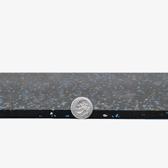 Flooring Inc's 1/4" Thick Tough Rubber Flooring Roll | Flexible Recycled Rubber Floor Mats for Home Gym | Heavy Duty Rubber Mat for Home Gyms, Sheds, Horse Stall Mat or Trailer-PawvioPets