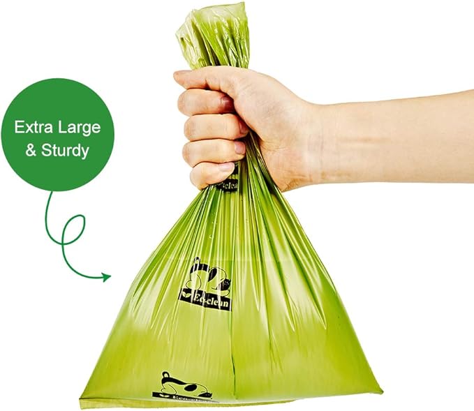 Dog Poop Bags, 60 Rolls / 900 Count Dog Waste Bags with Dispenser and Leash Clip, Unscented, Extra Thick and Strong Poop Bags for Dogs-PawvioPets