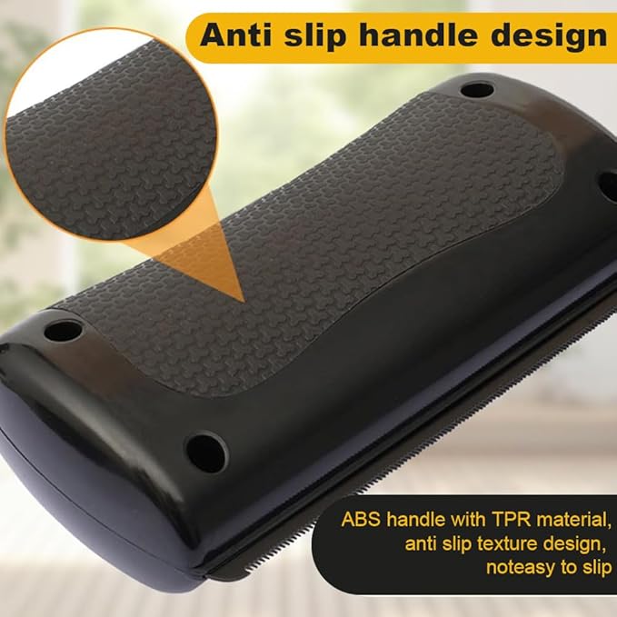 2Pc Deshedding Brush Rhykin Brush for Pets, Pet Hair Removal Tool,Suitable for Cats, Dogs, Rabbits, and Horses-PawvioPets