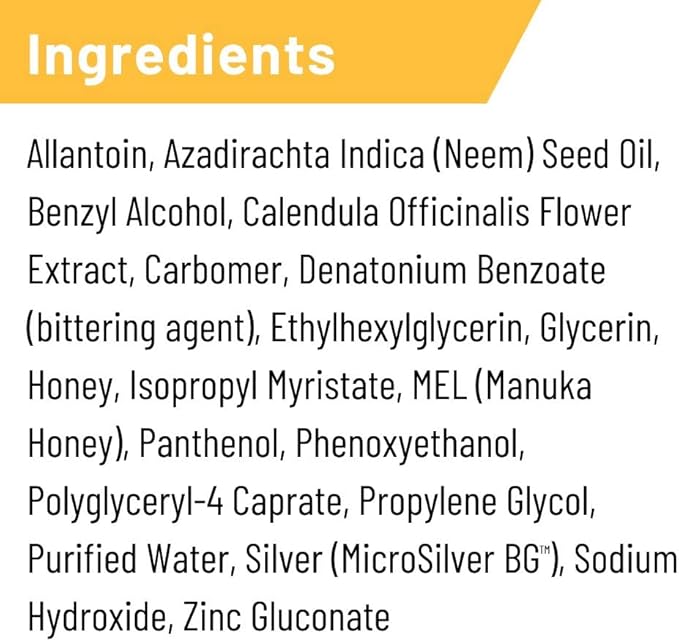 Absorbine Silver Honey Rapid Wound Repair Spray Gel 8oz Bottle, Manuka Honey & MicroSilver BG-PawvioPets