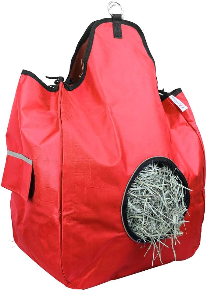 1200D Horse Hay Bag with Mesh Ventilation Flaps and 6 Month Warranty-PawvioPets
