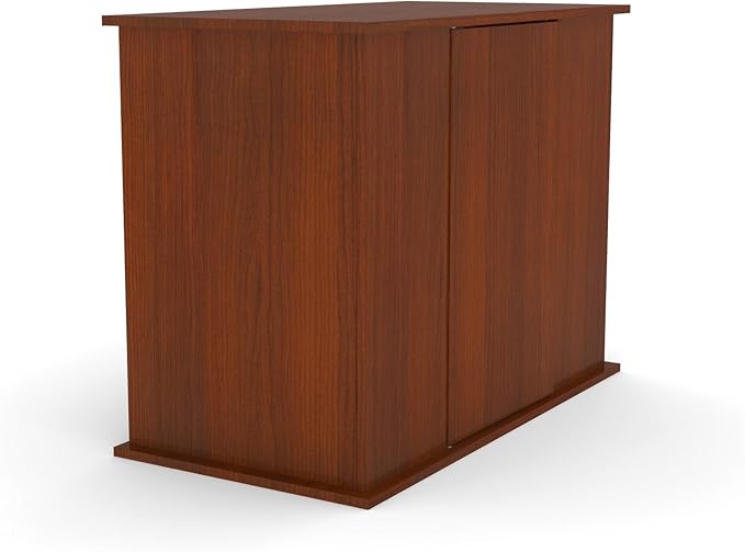 Aquatic Fundamentals AMZ-36501-68, 50-65 Gallon Aquarium Stand with Double Door Storage, Serene Cherry Finish-PawvioPets