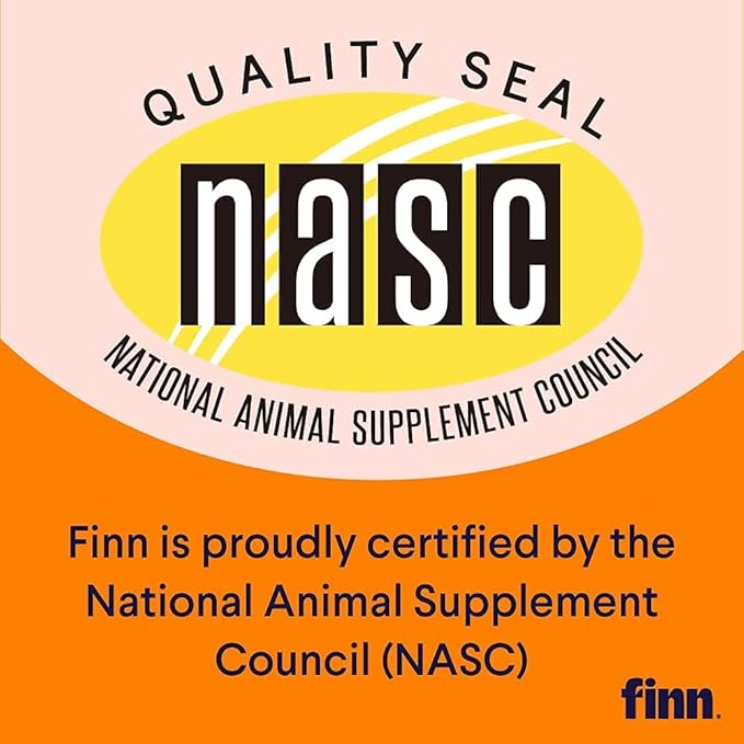 Finn Hip and Joint Supplement for Dogs | Glucosamine, Chondroitin & MSM for Joint and Mobility Support | with Turmeric, BioPerine and B-Vitamins | 90 Soft Chews-PawvioPets