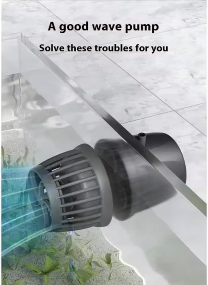 DMP-Series Aquarium Wave Maker Pump (DMP-40) – Submersible Circulation Pump for Saltwater Marine Reef Tanks, Bluetooth App Control & Smart Controller Included-PawvioPets