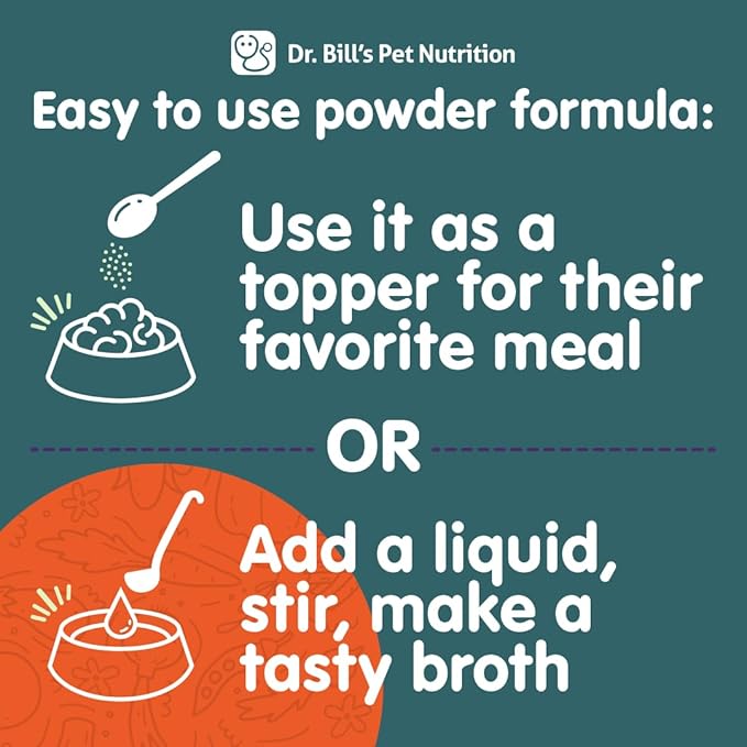 Dr. Bill’s Canine Complete Joint Care – Hip & Joint Supplement for Dogs for Mobility, Muscle Support & Inflammation Relief – Green Lipped Mussel, Chondroitin, Collagen, Omega-3 – Powder, 340g-PawvioPets