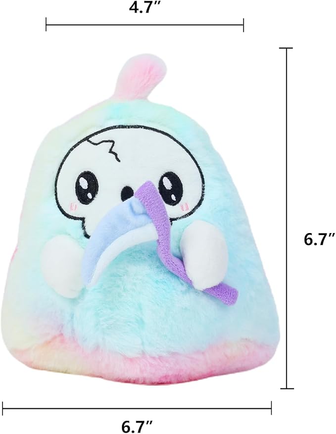 DODODOLA Dog Toys Puppy Toys Cute Squeaky Dog Toy with Crinkle Paper Stuffed Plush Halloween Dog Toys for Small Medium Large Dogs-PawvioPets