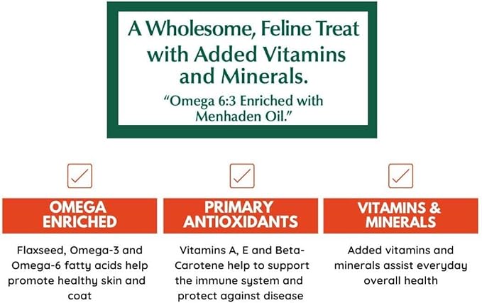 Bench & Field Holistic Natural Healthy Kitty Cat Treats | Crunchy Fish-Shaped Bites | Delicious Seafood Flavored Snack, 3-Ounce (Pack of 2 Bottles)-PawvioPets