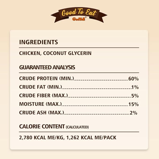 Gootoe Soft Chicken Knots 1 lb, Dog Treats, All Natural, Grain-Free, High-Protein, Healthy & Easily Digestible, Soft Texture, Resealable-PawvioPets