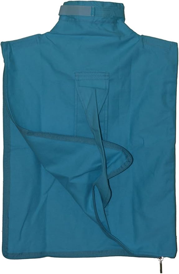 Cozy Comfort Carrier - Large Light Blue Cat Carrier and Cat Restraint Bag for Medication Administration, Grooming, Vet Visits, Dental Care, and Nail Trimming-PawvioPets