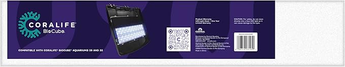 Coralife BioCube LED Aquarium Fish Tank Replacement Lid Canopy, 29/32 Gallon-PawvioPets