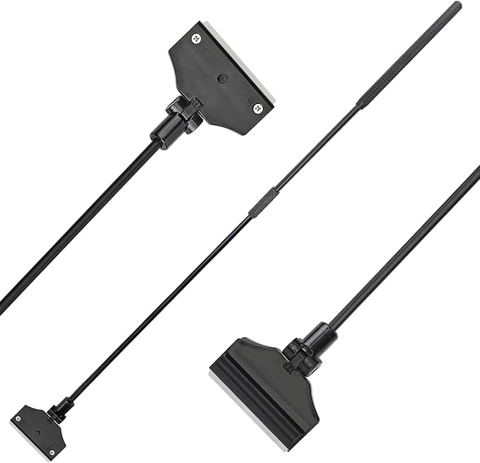 Aquarium Algae Scraper,Aquarium Glass Cleaner,Fish Tank Cleaner, Aquarium Scraper with 10 Blades,26 Inch.-PawvioPets