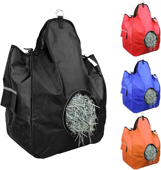 1200D Horse Hay Bag with Mesh Ventilation Flaps and 6 Month Warranty-PawvioPets