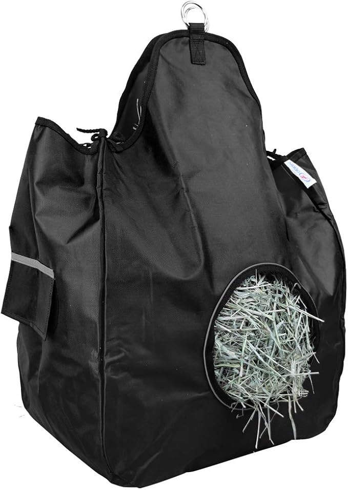 1200D Horse Hay Bag with Mesh Ventilation Flaps and 6 Month Warranty-PawvioPets