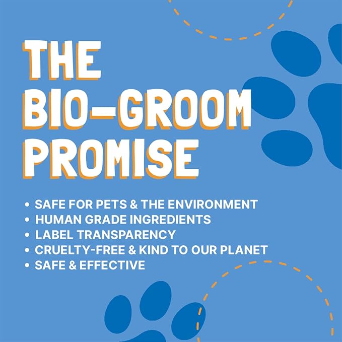 Bio-Groom Oatmeal Dog Shampoo – for Allergies and Itching, Cruelty-Free, Dog Bathing Supplies, Puppy Shampoo for Sensitive Skin, Made in USA, Anti-Itch Dog Products – 1 Gallon-PawvioPets