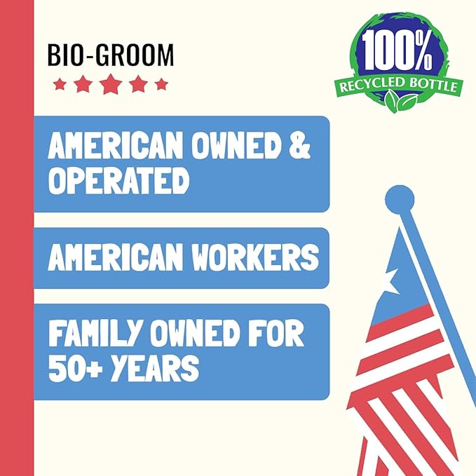 Bio-Groom Groom'n Fresh Dog Shampoo – Odor Eliminating, Dog Bathing Supplies, Puppy Wash, Cat & Dog Grooming Supplies, Cruelty-Free, Made in USA, Dog Products – 1 Gallon-PawvioPets