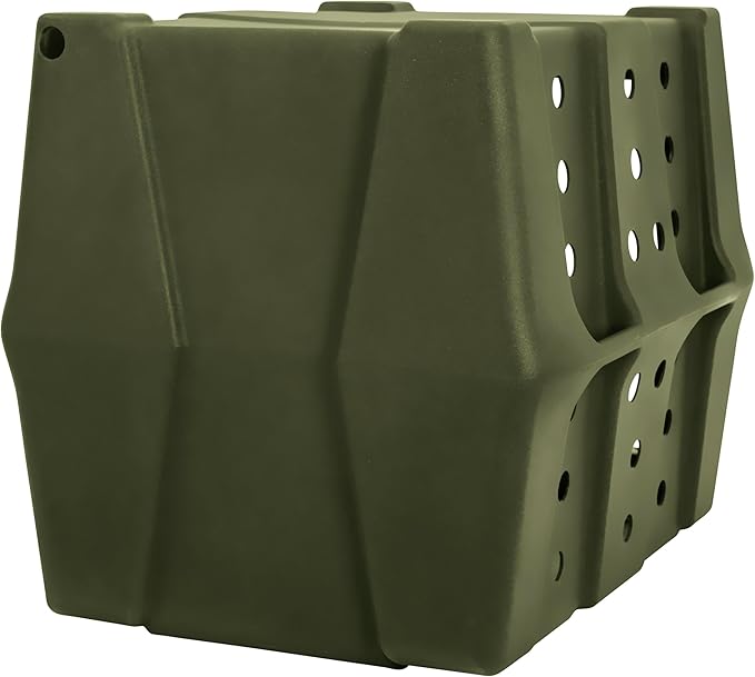 Dakota 283 Crate - Canine Rough and Tough Economy Kennel (Olive, Intermediate)-PawvioPets