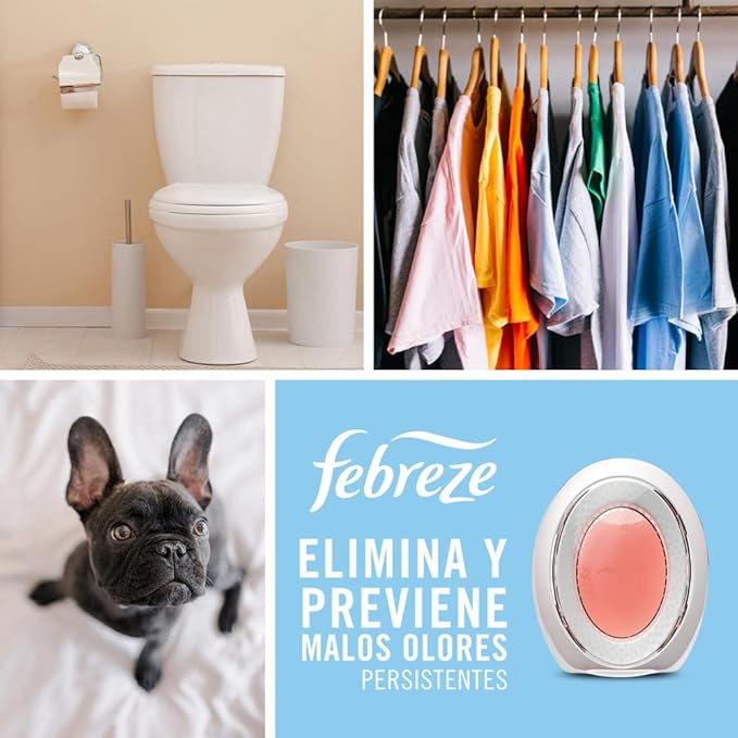 Febreze Small Spaces Air Freshener, Wild Berries, Odor Fighter for Strong Odors (1 Count)-PawvioPets