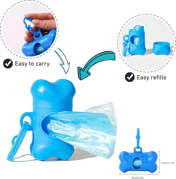 Dog Muzzle, Breathable Basket and Soft Cage Black Dog Mouth Cover,Anti-Biting, Barking and Chewing for Small Medium Large Dogs, 1 Pack Poop Bags for Dogs (L)-PawvioPets