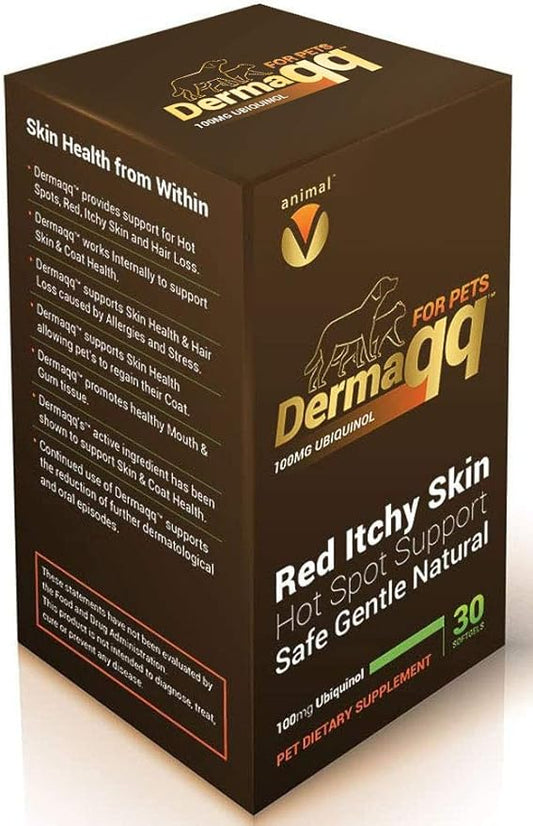 Dermaqq Dog & Cat Hot Spots, Hair Loss, Dermatitis Support-PawvioPets