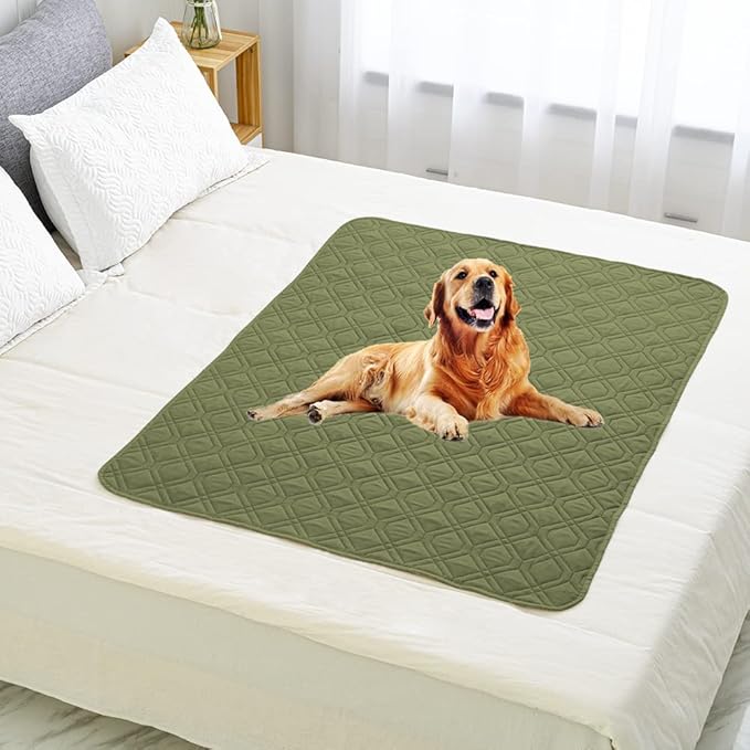 Ameritex Waterproof Dog Bed Cover Pet Blanket for Furniture Bed Couch Sofa Reversible-PawvioPets