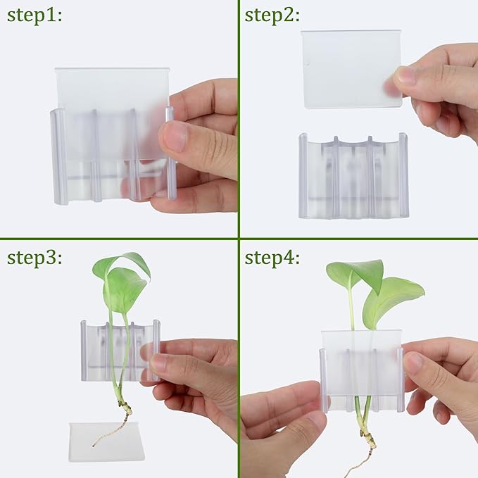 3 Holes Upgraded Aquatic Plant Cup Aquarium Plant Holder for Tank,Hanging Aquarium Plant Holder,Aquarium Aquatic Plant Cultivation,Aquarium Plant Decoration. (White 2PCS)-PawvioPets