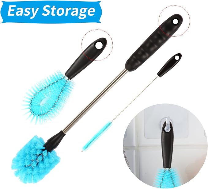 11 in 1 Fish Tank Aquarium Cleaning Brush Kit,Aquarium brushSutiable for Acrylic Fish Tank, and Plastic Fish Tank,Glass Fish Tank,Non Rusting,Fish Tank Cleaning Tools-PawvioPets