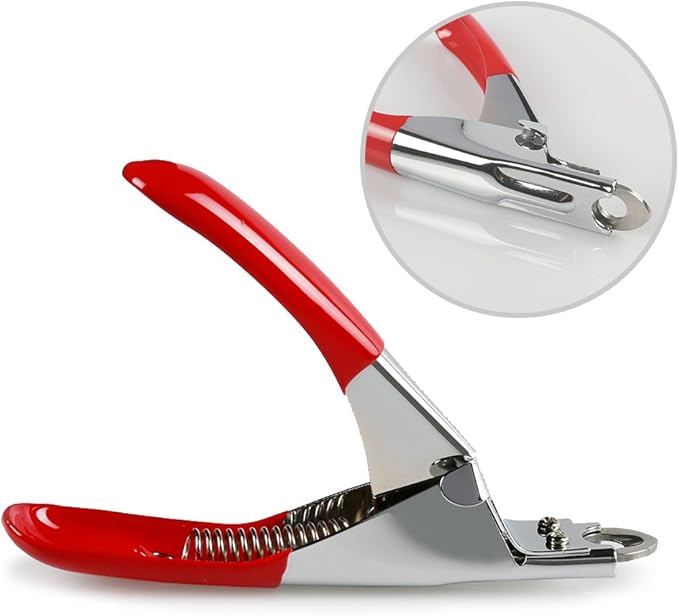 Dog Cat Pets Nail Clippers, Professional Pets Claw Trimmer with Free Nail File, Sharp Stainless Steel Blade, Sturdy Non Slip Handles - for Safe, Professional at Home Grooming-PawvioPets
