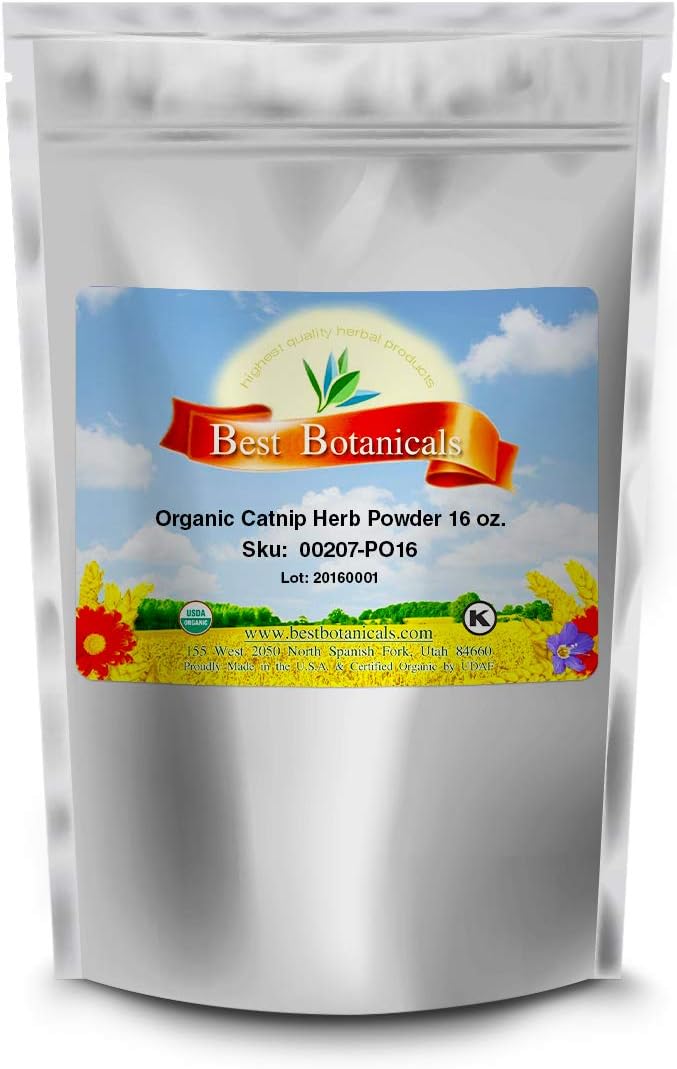 Best Botanicals Catnip Herb Powder 16 oz.-PawvioPets