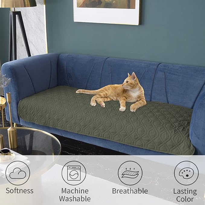 Ameritex Waterproof Dog Bed Cover Pet Blanket for Furniture Bed Couch Sofa Reversible-PawvioPets