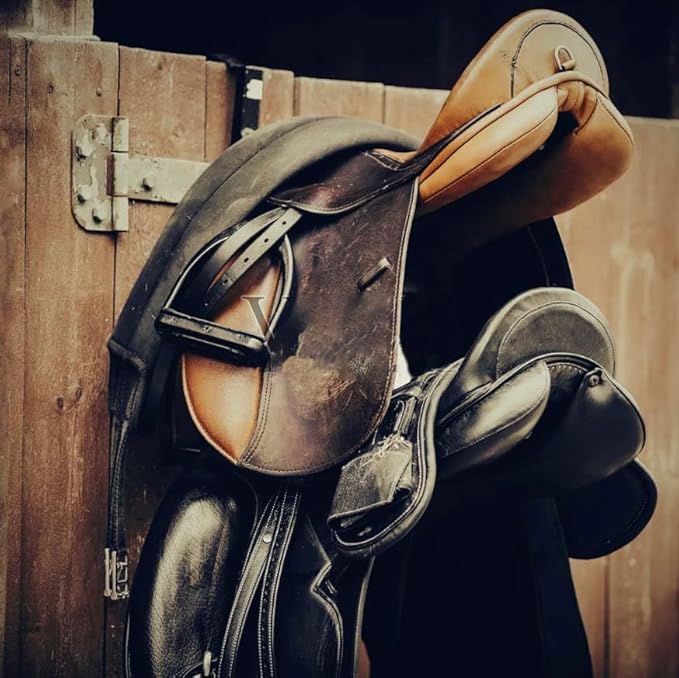 4 Pack Saddle Rack with Pad Bar,Heavy Duty Wall Mounted Saddle Stand Saddle Pad Rack for English Western Saddles Horses Blanket,Black-PawvioPets