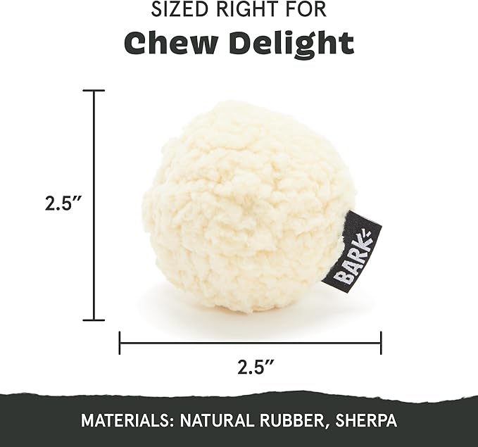 Barkbox Super Chewer Tough Dog Chew Toys for Aggressive Chewers, Plush 2 Toys in 1 (Potato - Small)-PawvioPets