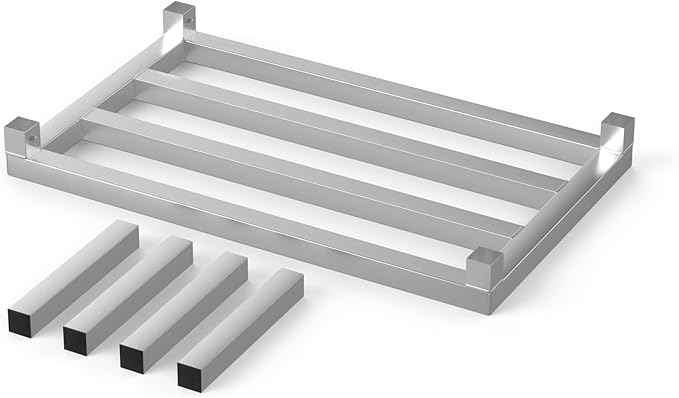 18 in X 30 in. Aquarium Stand | Industrial Style Aluminum Fish Tank Base with Open Frame Design-PawvioPets