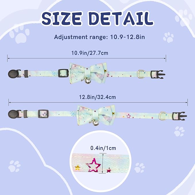 Cat Cone Collar Soft, Adjustable Protective Cats Neck Recovery Cones After Surgery-PawvioPets