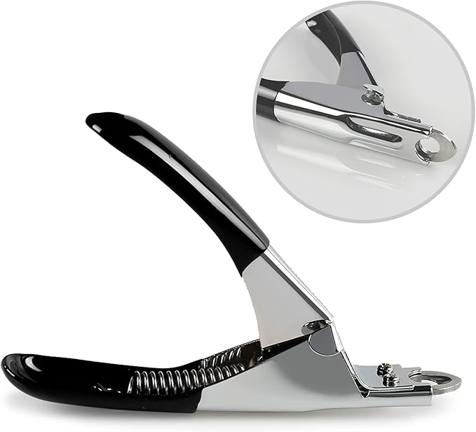 Dog Cat Pets Nail Clippers, Professional Pets Claw Trimmer with Free Nail File, Sharp Stainless Steel Blade, Sturdy Non Slip Handles - for Safe, Professional at Home Grooming-PawvioPets