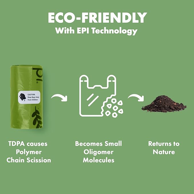 GORILLA SUPPLY Dog Poop Waste Bags with Dispenser and Leash Tie, 9" x 13", Green, 1000 Count-PawvioPets