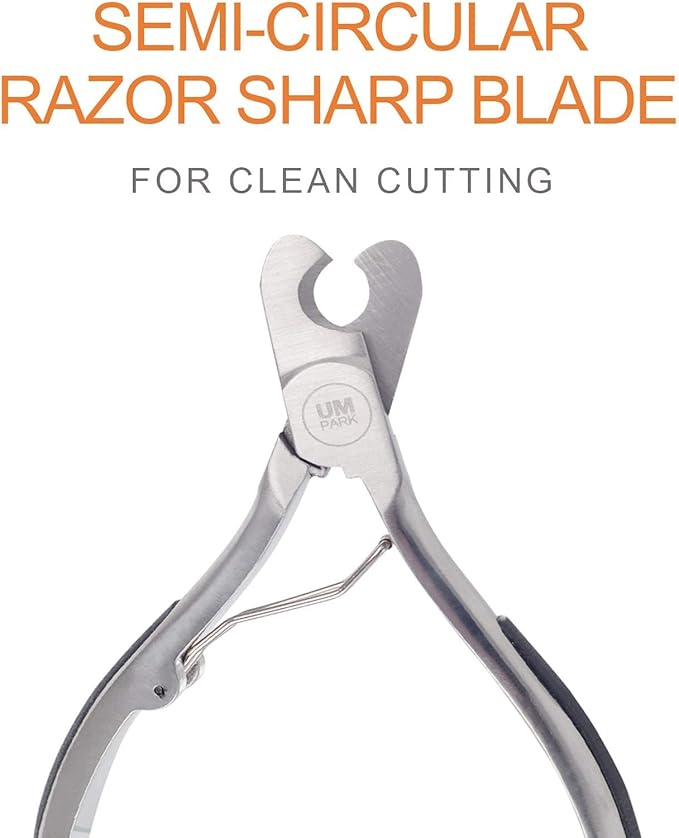 Dog Nail Clipper | Pet Cat Claw Trimmer -Sharp Angled Stainless Steel Blade for Quick Safety -Sturdy Non-Slip Handle -Nail File & Set Box -Professional Tools for Large & Small Pet-PawvioPets