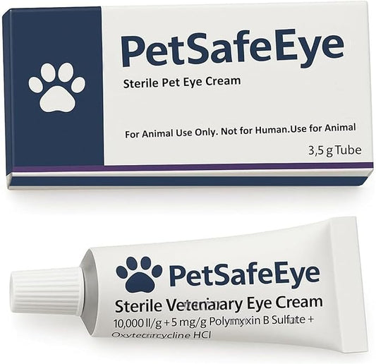 Eye Health Cream for Cats, Dogs, Pets, Cattle, Sheep, Horse, Bird 1/8 oz /3.5gr - 1Pcs-PawvioPets