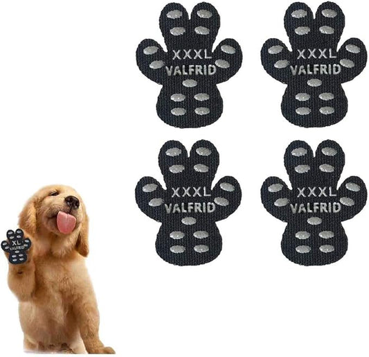 Dog Paw Protector Anti-Slip Grips to Keeps Dogs from Slipping On Hardwood Floors,Disposable Self Adhesive Resistant Dog Shoes Booties Socks Replacemen XXXL 24 Pieces-PawvioPets