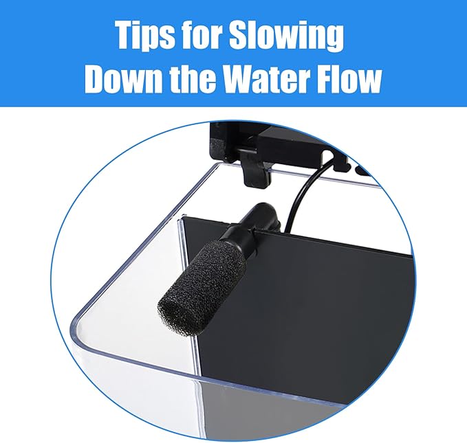 AQUANEAT Fish Tank, 1.2 Gallon Aquarium, Small Betta Fish Tank Starter Kit with LED Light and Water Filter Pump, Round-PawvioPets