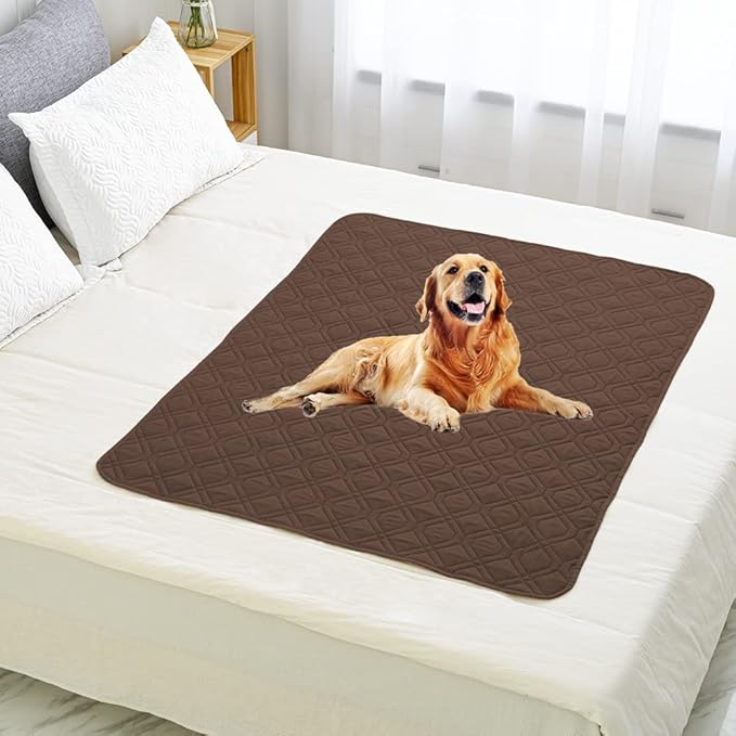 Ameritex Waterproof Blanket Reversible Dog Bed Cover Pet Blanket for Furniture Bed Couch Sofa-PawvioPets