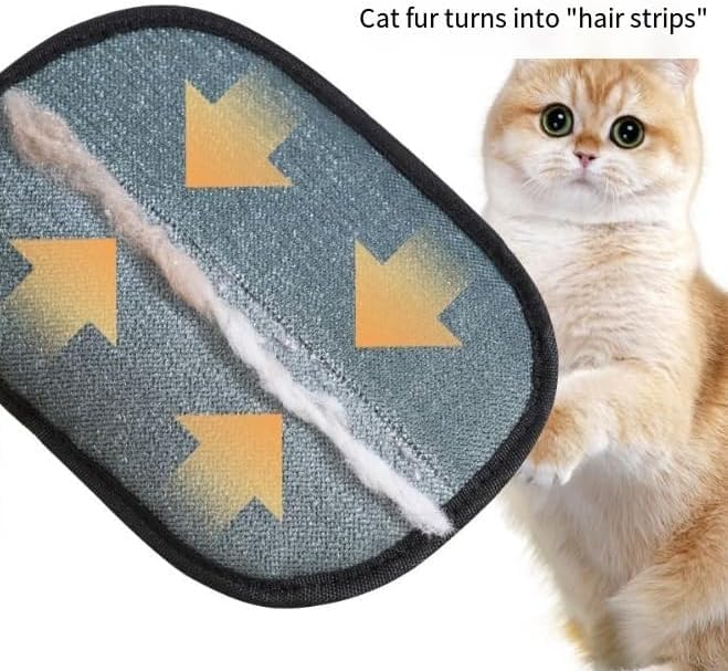 3pcs Glove for Pet Hair Removal, Efficient Grooming for Pet Hair, Cats & Dogs Grooming for Hair Removal-PawvioPets