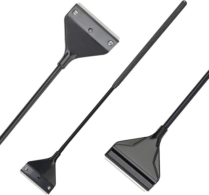 Algae Scraper for Glass Aquariums, Fish Tank Cleaner, Aquarium Algae Scrapers with 10 Stainless Steel Blades.-PawvioPets