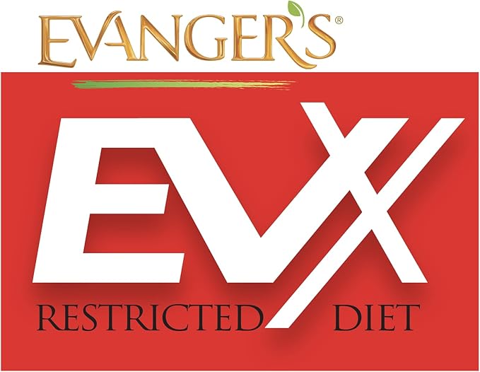 Evanger’s EVX Restricted Diet Magnesium Canned Cat Food – 24 Count, 5.5 oz Cans Each – Boneless Chicken in Broth with Berries – Grain Free, Limited Ingredients, Stew Style-PawvioPets
